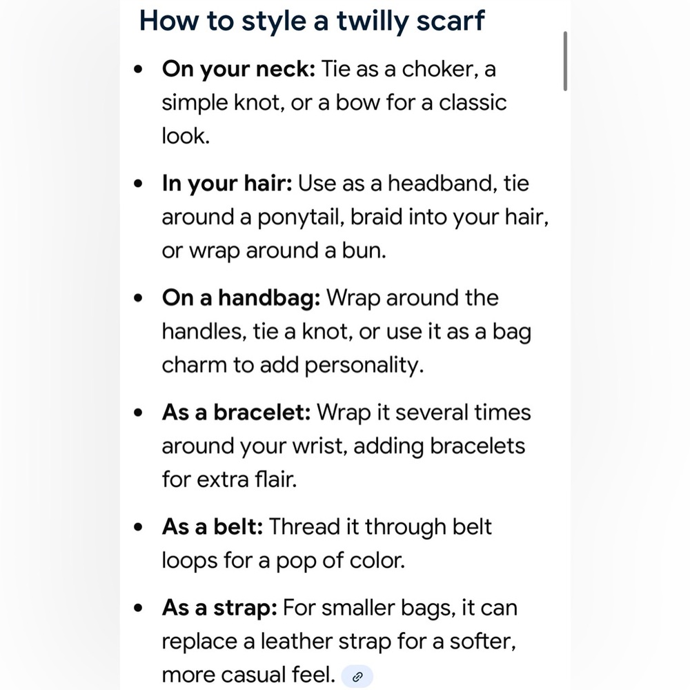 Thirteen New Twilly Scarves - Picture 3 of 4